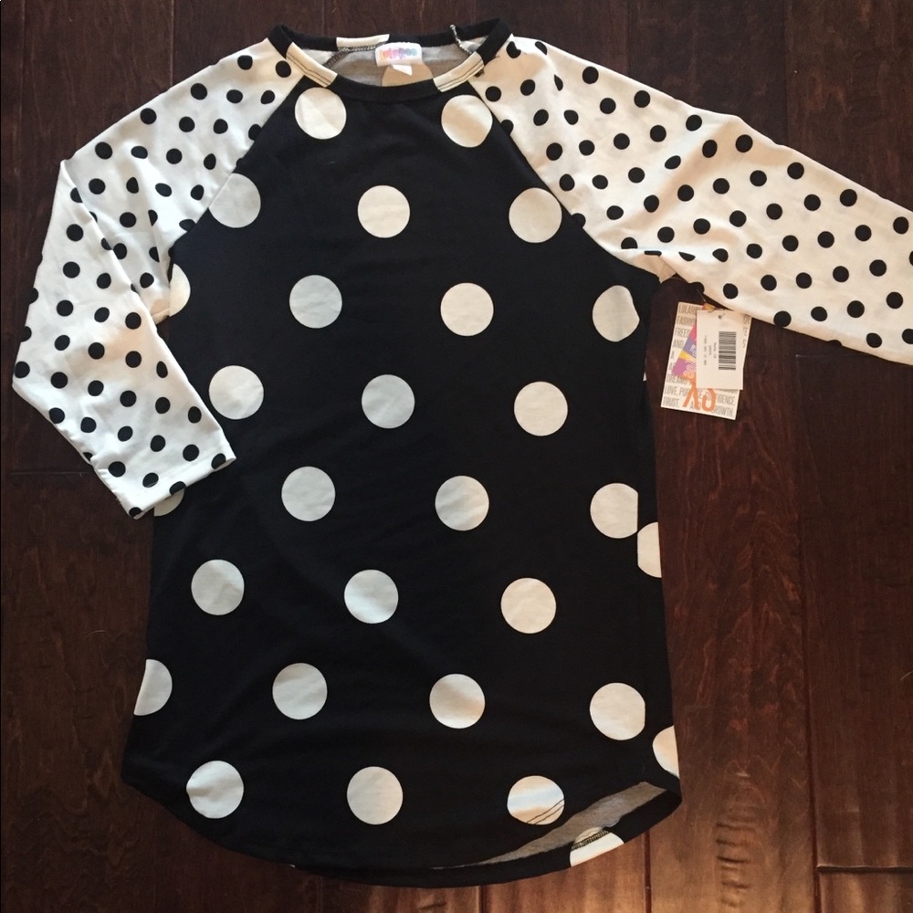 Lularoe XS Polka Dot Randy